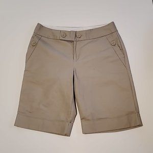 Banana Republic Jackson Fit Bermuda Khaki Shorts 6